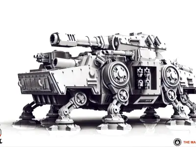 Valour Korps - Heavy Battle Walker 3D print model