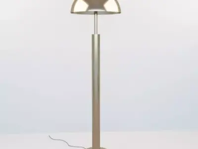 Rene Brass Floor Lamp 3D model