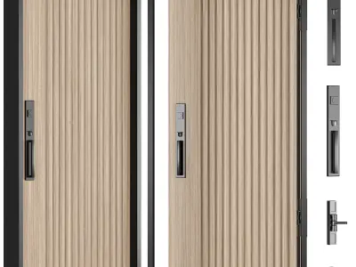 Door Collection 05 - Interior 3D model