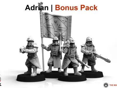 Valour Korps - Company Command 3D print model