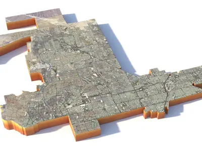 Las Vegas in Nevada USA 3D model
