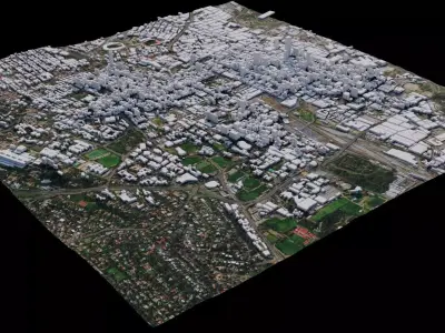 Johannesburg - South Africa 3D model