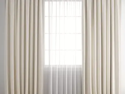 Curtain 351 3D model