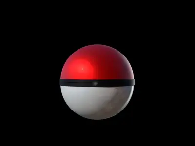 TG - Pokey Ball Updated Small Pack 3D model