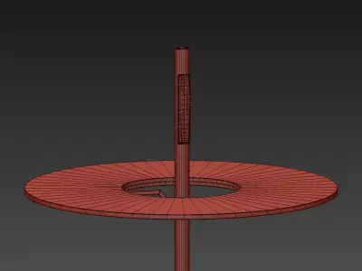 Giulietta BE T Table Lamp by Catellani Smith 3D model