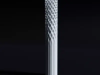 The Tower of light - Manchester - England 3D model