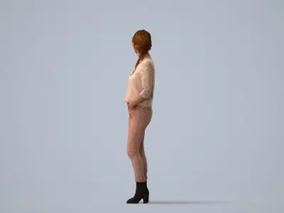 00014Charlotte002 3D model