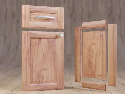 Kitchen Cabinet Doors 3D model