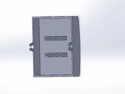 electrical outlet 3D print model
