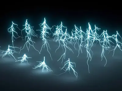 Lightning Pack v32 3D model