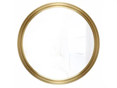 Mirror in a metal frame GZ-M1051 3D model