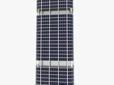 Buildings City 4 3D model