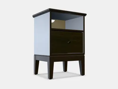 IDANAS Bedside table 1 Low-poly 3D model