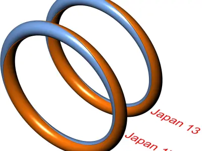 Eternal love ring 3D print model