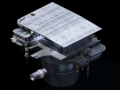 Future City - Universe City 04 3D model