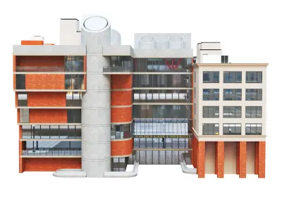 Building 536 Mission steet San Francisco CA 3D model