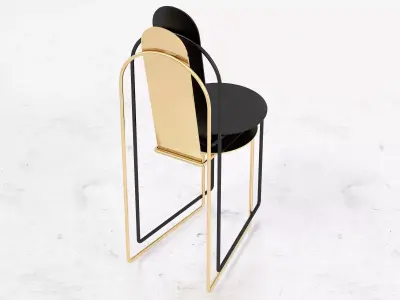 Pudica Chair Free 3D model