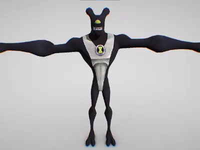 Feedback - DNA sample of a Conductoid- Ben 10 Omniverse Low-poly 3D model