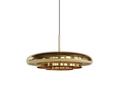 Resonant Pendant Light 3D model