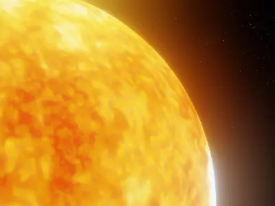 High Res Solar System 3D Model With 25 Sci Fi Music Tracks Low-poly 3D model