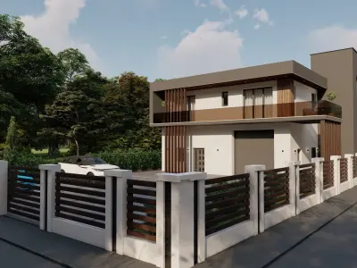 House 08 Exterior 3D model