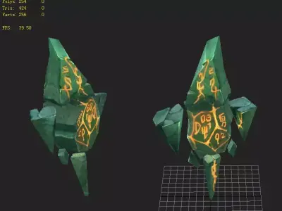 Game Model - Diamond 3D model