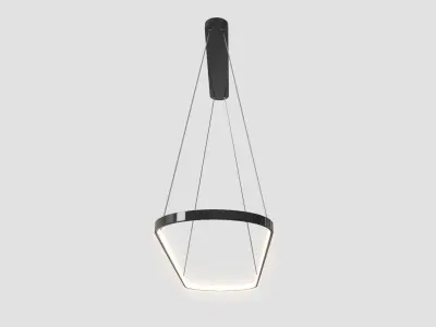 Modern Minimalist Hanging Lamp 3D model