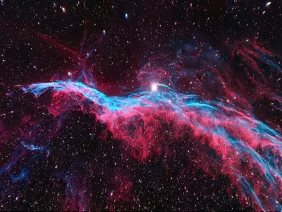Veil Nebula 3D model