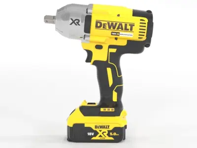 DEWALT DCF899P2 18 V 5 Ah Cordless Impact Wrench Low-poly 3D model