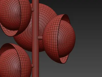 Muse table lamp by Tooy 3D model