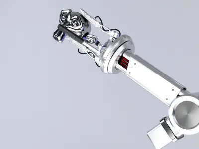 Robot hand 3D model