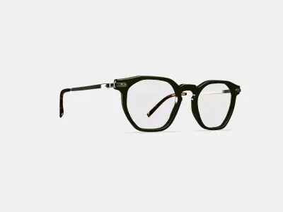 Rustin Eyeglasses in Olive with Riesling 3D model