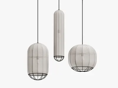 Urchin Pendants 3D model