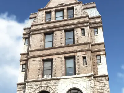 Apartment House 110 Low Poly 3d Model 3D model