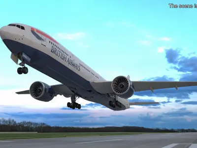  British Airways Boeing 777 Rigged 