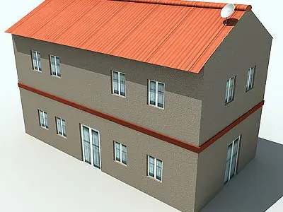 Residence Apartment Building 53 3D model