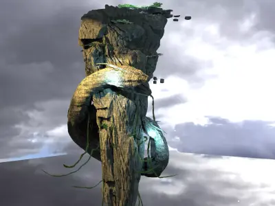 Serpant Septor island 3  3D model