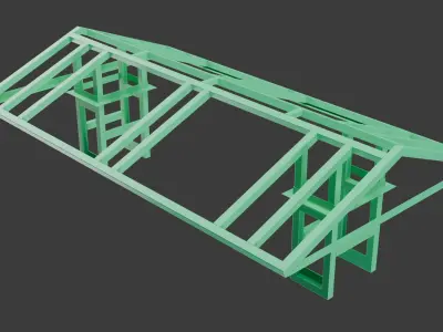 Door cap model 3d  3D model