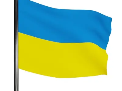 Flags of countries in Europe 3D Model Pack