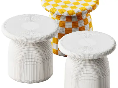 URBI et ORBI SUNDTAN Round Coffee Table 3D model