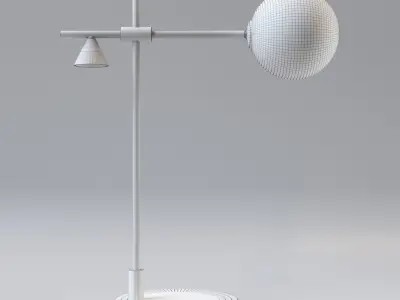 Desk Lamp Aromas Crane 3D model