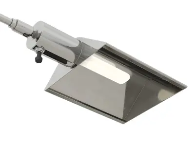 1stdibs Koch Lowy Adjustable Chrome Reading Lamp Low-poly 3D model