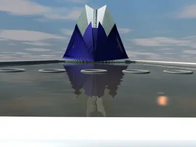 Agora and Bridge City arts and Science 3D model