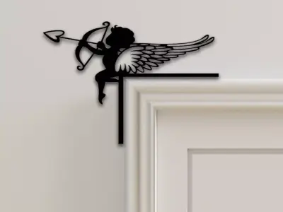 Arrow Door Corner Decor 3D print model
