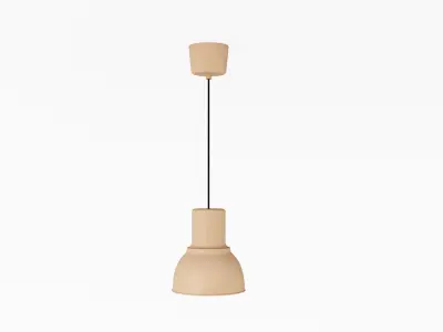 Hektar Pendant Lamp Black 3D model