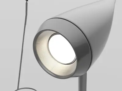 FUTURISTIC FLOOR LAMP 3D model