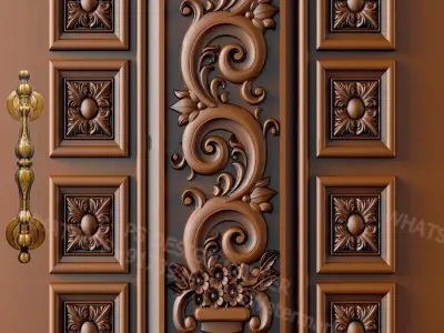 doors  model  3D model