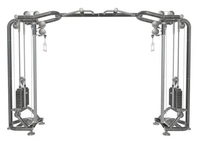 Cable Crossover Machine 3D model