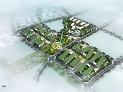 Modern City Block -A25 3D model