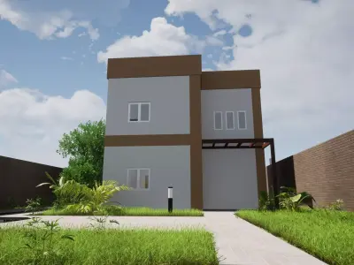 2-Storey House 3D model